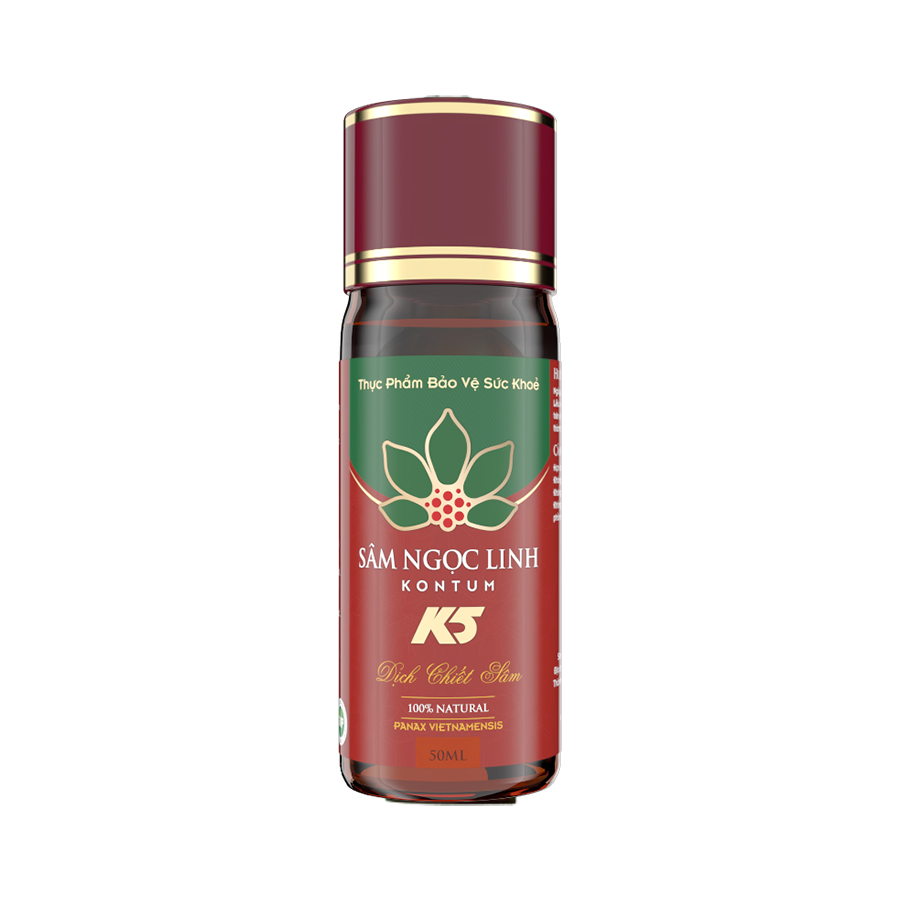 TPBVSK Dịch Chiết Sâm Ngọc Linh K5 – 50ml (chai lẻ)