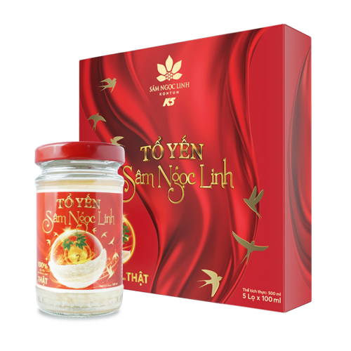 Tổ Yến Sâm Ngọc Linh 100ml – 5 hũ