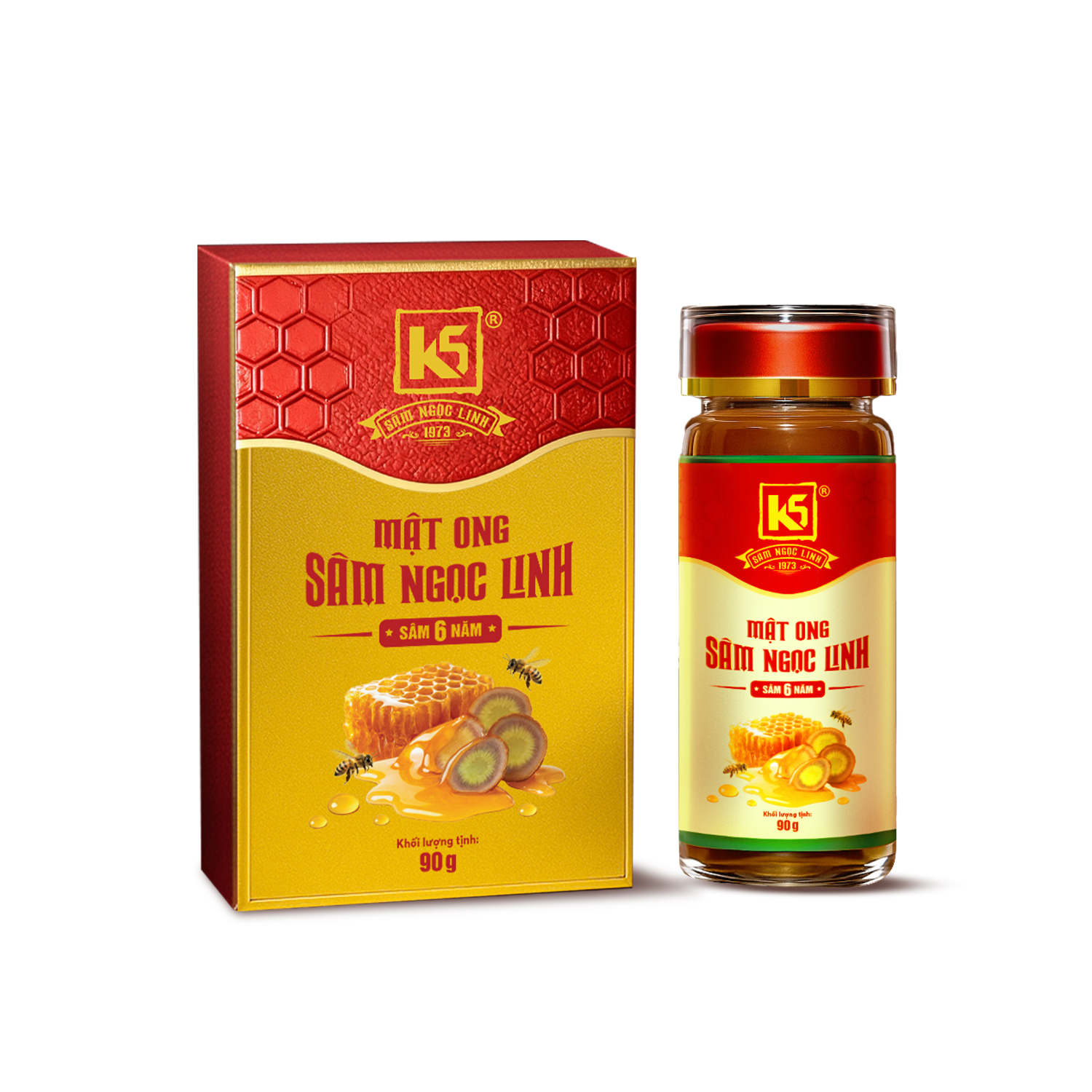 TPBS K5 Mật Ong Sâm Ngọc Linh 90g