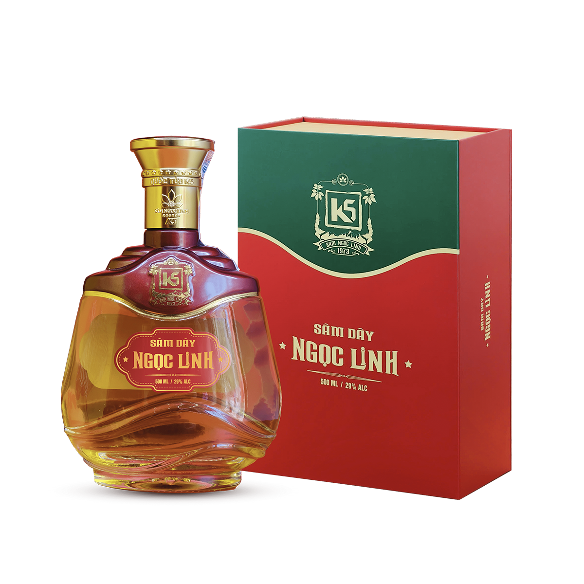 Rượu Sâm Ngọc Linh K5 Sâm Dây