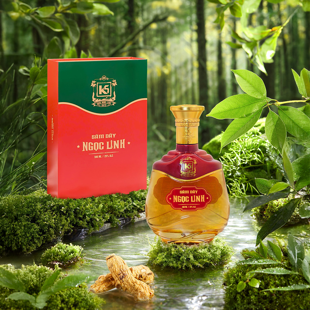 Rượu Sâm Ngọc Linh K5 Sâm Dây - ảnh 2