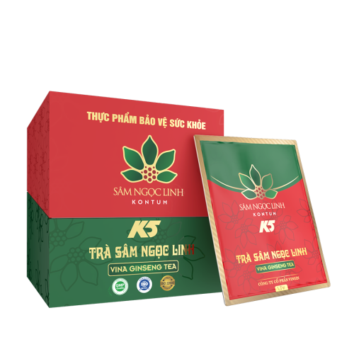 TPBVSK K5 Trà Sâm Ngọc Linh (hộp 20 gói)
